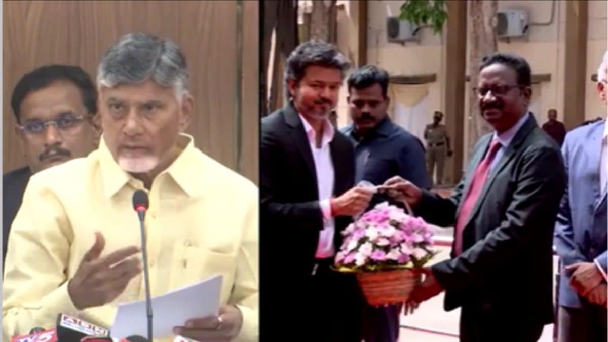 இன்று விஜயவாடா செல்கிறார் முதலமைச்சர் விஜய்.. சந்திரபாபு நாயுடுவுடன் சந்திப்பு.! 