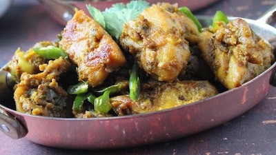 green chili chicken fry