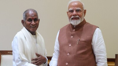 பிரதமர் மோடியுடன் இளையராஜா (கோப்பு படம்)