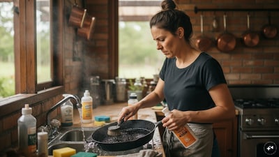 Easily Clean Burnt Cookware Using Just One Lemon And A Little Salt