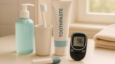 diabetes and toothpaste
