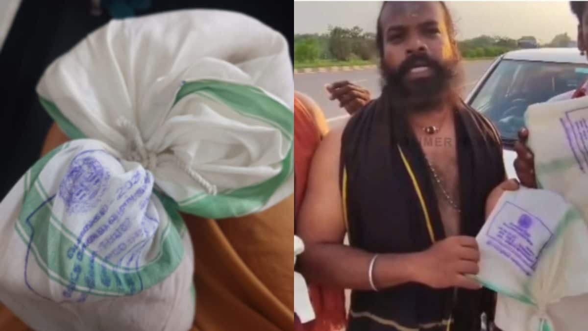 சபரிமலைக்கு தமிழக அரசின் இலவச வேட்டிகள் சென்றது எப்படி?