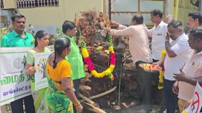 மரத்திற்கு அஞ்சலி