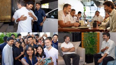 Vijay and Rahul Gandhi Meet in Chennai for Coffee and Consultations