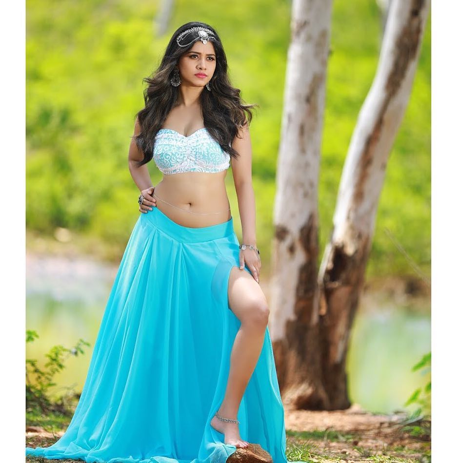హాట్ ఫోటోలతో కుర్రాళ్ల మనసు దోచుకుంటున్న నబా నటేశ్ (instagram/nabhanatesh)