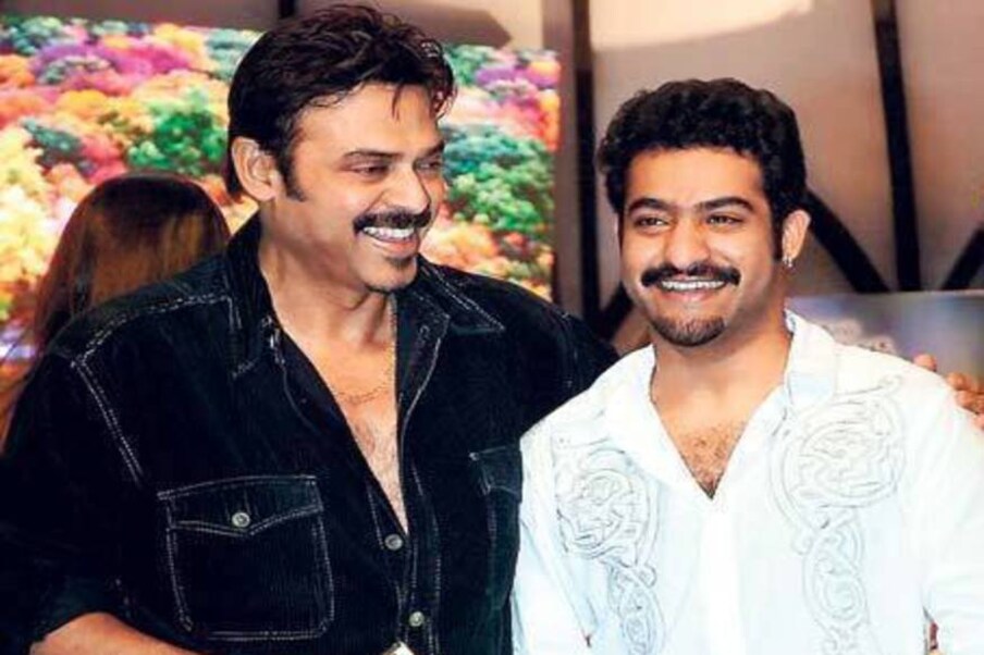  ‘చింతకాయల రవి’ లో ఒక పాటలో ఎన్టీఆర్‌తో కలిసి నటించిన విక్టరీ హీరో . అంతేకాదు త్వరలో వీళ్లిద్దరు కలిసి ఓ సినిమా చేయడానికి రెడీ అవుతున్నట్టు సమాచారం. వీళ్లిద్దరు కలిసి నటిస్తే చూడాలనుకునే అభిమానులున్నారు. (Facebook/Photo)