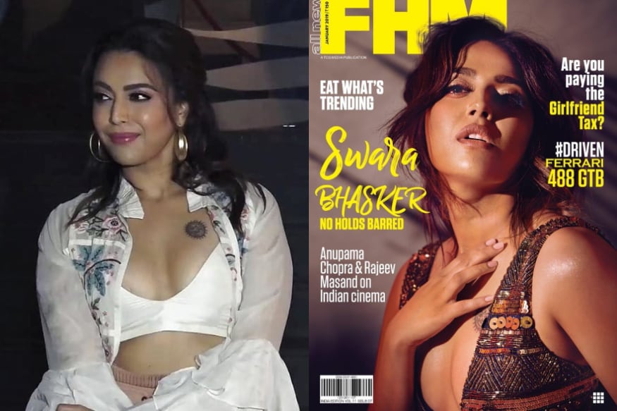 స్వరభాస్కర్ హాట్ ఫోటోస్ (Source: FHM Instagram)