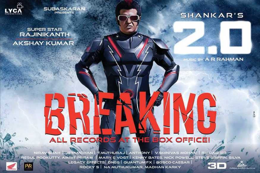 Rajinikanth 2point0 400 Crore collections.. Real Or Fake..? "2.0" సినిమాకు నిజంగానే నాలుగు రోజుల్లోనే 400 కోట్లు వచ్చాయా..? లేదంటే దర్శక నిర్మాతలు చేస్తున్న మాయ అనే అనుమానాలు వస్తున్నాయి. ఎందుకంటే 4 రోజుల్లో 400 కోట్లు అంటే నమ్మడం కాస్త కష్టమే. "బాహుబలి 2" కూడా అంత వసూలు చేయలేదు. మరిప్పుడు "2.0" కలెక్షన్ల విషయంలో జరుగుతున్న మాయేంటి..? 2point0 400 crore collections,2.0 400 crore collections,rajinikanth 2.0 collections,2.0 collections,2point0 collections,shankar rajinikanth 2.0 collections,rajinikanth akshay kumar 2.0 collections,2.0 box office collections,telugu cinema,hindi cinema,tamil cinema,2.0 కలెక్షన్స్,2.0 బాక్సాఫీస్ కలెక్షన్స్,2.0 ఒరిజినల్ కలెక్షన్స్,2.0 400 కలెక్షన్స్,2.0 వీకెండ్ కలెక్షన్స్,రజినీకాంత్ శంకర్ 2.0 కలెక్షన్స్,శంకర్ అక్షయ్ కుమార్ రజినీకాంత్ 2.0 కలెక్షన్స్,తెలుగు సినిమా,తమిళ్ సినిమా,హిందీ సినిమా,2.0 బాక్సాఫీస్