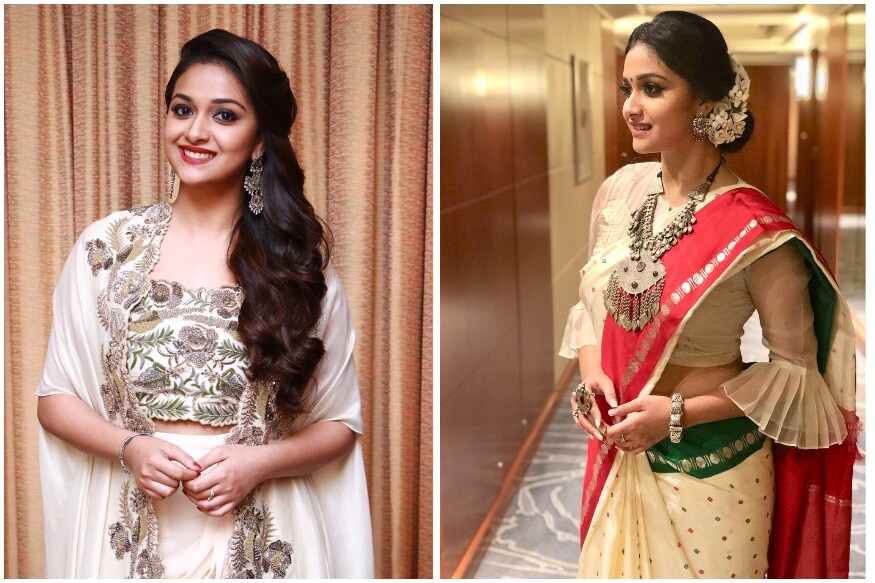 Keerthy Suresh is going to Bollywood and not accepting movies in Telugu after Mahanati movie pk.. అదేంటి.. ఆమె కెరీర్ను మరో మెట్టు పైకి ఎక్కించిన సినిమాను పట్టుకుని ఇంత మాటనేసారేంటి అనుకుంటున్నారా..? అవును నిజమే కానీ మరి మహానటి తర్వాత కీర్తి సురేష్ తెలుగులో ఎందుకు సినిమాలు చేయడం లేదు.. Keerthy Suresh,Keerthy Suresh twitter,Keerthy Suresh instagram,Keerthy Suresh hot,Keerthy Suresh hot photos,Keerthy Suresh mahanati,Keerthy Suresh mahanati awards,Keerthy Suresh bollywood movie,Keerthy Suresh boney kapoor movie,Keerthy Suresh movies,,Keerthy Suresh pawan kalyan,telugu cinema,కీర్తి సురేష్,కీర్తి సురేష్ తెలుగు సినిమాలు,కీర్తి సురేష్ మహానటి,కీర్తి సురేష్ బాలీవుడ్,బోనీ కపూర్ సినిమాలో కీర్తి సురేష్,