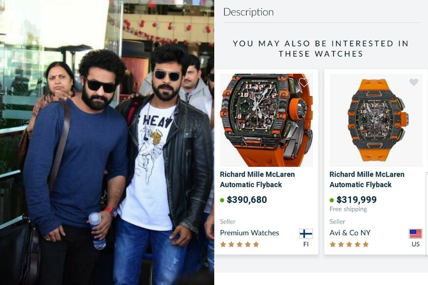 Jr Ntr Watch Special Attraction in Rajamouli son Karthikeya wedding.. హీరోలు ఏం చేసినా కూడా క్రేజీగానే ఉంటుంది. వాళ్లేం చేసినా అభిమానులు అలా ఫాలో అవుతుంటారు. వాళ్ల క్యాస్ట్యూమ్స్.. వాళ్ల ట్రెండ్స్ అన్నీ అభిమానులు ఫాలో అవుతుంటారు. ఇప్పుడు ఎన్టీఆర్ విషయంలోనూ ఇదే జరిగింది. ఈయన తాజాగా రాజమౌళి కొడుకు పెళ్లి కోసం జైపూర్కు వచ్చాడు. అక్కడ అందరికంటే ఎక్కువగా ఫోకస్ అయింది మాత్రం ఎన్టీఆరే. దానికి కారణం ఆయన చేతికి ఉన్న వాచ్. rajamouli son wedding in jaipur,tollywood stars in rajamouli son wedding,rajamouli son,rajamouli son marriage,karthikeya wedding,rajamouli son marriage date,rajamouli son wife,ss karthikeya and pooja,ss karthikeya marriage,ss karthikeya marriage date,ss karthikeya real father,ss karthikeya engaged,ajamouli son karthikeya engagement photos,rajamouli,ram charan,ntr,dvv danayya,telugu cinema,కార్తికేయ పెళ్లి,రాజమౌళి కొడుకు కార్తికేయ పెళ్లి,కార్తికేయ పూజా ప్రసాద్,డిసెంబర్ 30న రాజమౌళి కొడుకు పెళ్లి,డిసెంబర్ 30న కార్తికేయ పెళ్లి,తెలుగు సినిమా,రాజమౌళి,డివివి దానయ్య,కార్తికేయ,చరణ్,ఎన్టీఆర్,jr ntr,jr ntr watch,జూనియర్ ఎన్టీఆర్ వాచ్,జూనియర్ ఎన్టీఆర్,రాజమౌళి తనయుడు పెళ్లి,కార్తికేయ వెడ్డింగ్,జైపూర్లో కార్తికేయ పెళ్లి,