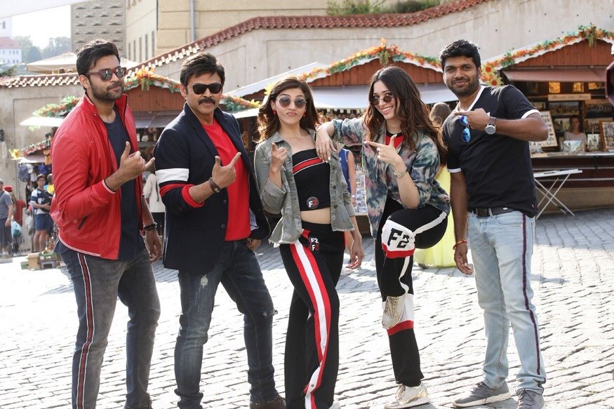 F2 movie 2 weeks WW collctions.. Running towards 150 crore club kp.. విడుదలైన రోజు నుంచి బ్లాక్ బస్టర్ టాక్తో దూసుకుపోతుంది ‘ఎఫ్2’. ఇక ఇప్పుడు రెండు వారాలు పూర్తి చేసుకుంది ఈ చిత్రం. జనవరి 12న విడుదలైన ఈ చిత్రం 100 కోట్ల క్లబ్బులో ఎప్పుడో అడుగుపెట్టింది. ఇప్పటి వరకు 65 కోట్లు షేర్ తీసుకొచ్చిన ఈ చిత్రం 112 కోట్ల గ్రాస్ వసూలు చేసింది. f2 two weeks ww collections,f2 movie 2 weeks collections,f2 collections,f2 new scenes add,f2 5 new scenes,dil raju master plan new scenes,f2 collections,f2 100 crore collections,f2 collections 100 crore club,f2 ww collections,f2 movie ww collections,venkatesh varun tej f2 collections,telugu cinema,ఎఫ్2 రెండు వారాల కలెక్షన్లు,ఎఫ్2 కొత్త సీన్లు,ఎఫ్2 న్యూ సీన్స్,ఎఫ్2 కలెక్షన్స్,ఎఫ్2 100 కోట్లు,ఎఫ్2 100 కోట్ల వసూళ్లు,వెంకటేశ్ వరుణ్ తేజ్ ఎఫ్2 100 కోట్లు,తెలుగు సినిమా