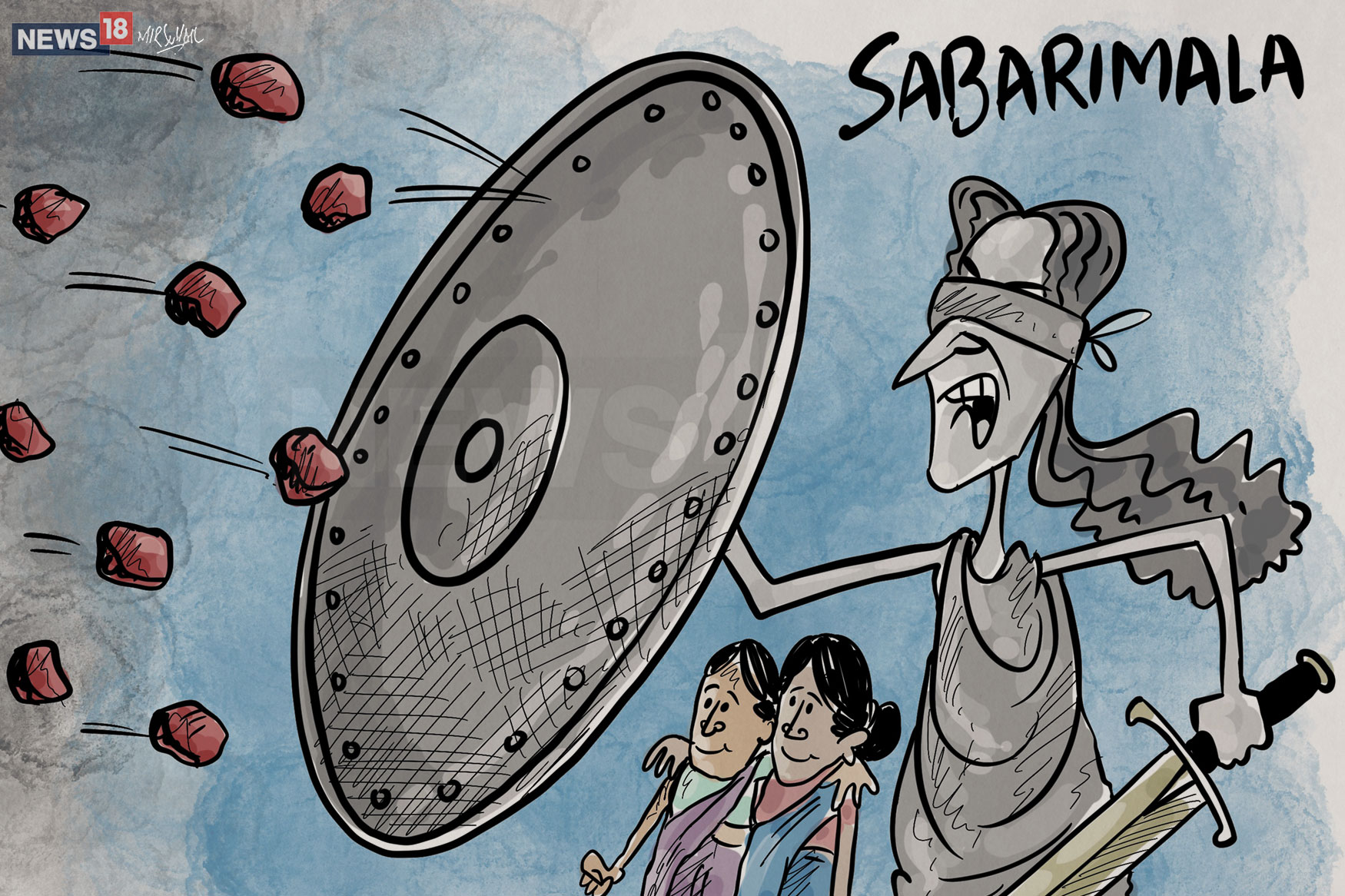 After 2 Women Blaze the Trail, Confusion Reigns on Whether Lankan Entered Sabarimala Temple