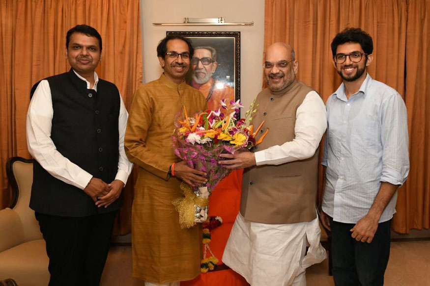 2019 general elections, maharashtra, ncp congress alliance, 2019 loksabha elections date, లోక్సభ ఎన్నికలు, ఉద్దవ్ థాకరే, అమిత్ షా, దేవేంద్ర ఫడ్నవిస్