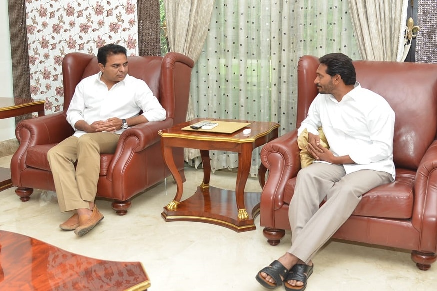 telangana cm kcr, kcr return gift to chandrababu, tdp fire on kcr return gift, ktr meets ys jagan, ap minister nara lokesh, nara lokesh tweet, YS Jagan mohan Reddy, ap special status, TRS KTR, cm kcr,jagan ktr meet, ysrcp trs friendship, Federal Front, వైసీపీ-టీఆర్ఎస్ దోస్తీ, సీఎం కేసీఆర్, టీఆర్ఎస్ వర్కింగ్ ప్రెసిడెంట్ కేటీఆర్, వైఎస్ జగన్ మోహన్ రెడ్డి, కేటీర్-జగన్ భేటీ, ఏపీకి ప్రత్యేక హోదా,ఆంధ్రప్రదేశ్ రాజకీయాలు, ఏపీ మంత్రి నారా లోకేశ్, నారా లోకేశ్ ట్వీట్
