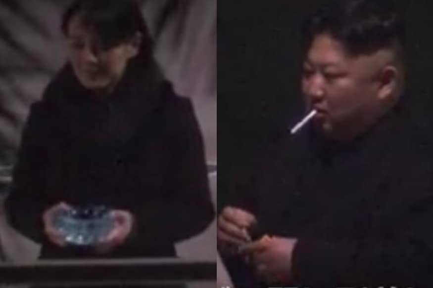 Kim Jong Un, North Korea, Buzz, Trending, Viral video, Smoking, Kim Jong-un smoking, Kim Jong-un smoking in China, Nanning Railway Statuon, Hanoi, కిమ్ జోంగ్ ఉన్, ఉత్తర కొరియా, ఉత్తర కొరియా కిమ్ జోంగ్ ఉన్, కిమ్ జోంగ్ ఉన్ ఉత్తరకొరియా, సిగరెట్ తాగిన కిమ్ జోంగ్ ఉన్, కిమ్ జోంగ్ ఉన్ సిగరెట్, రైలు ఆపేసి సిగరెట్ తాగిన కిమ్ జోంగ్ ఉన్