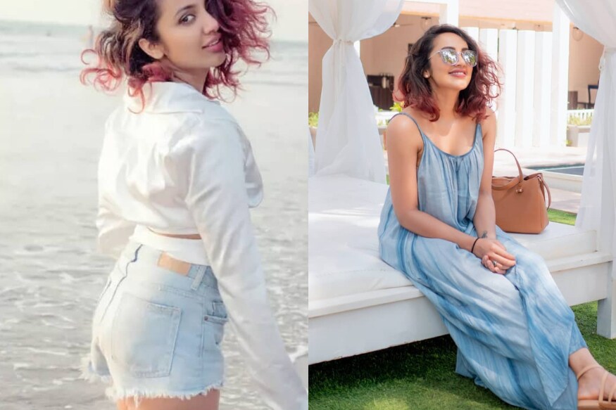 Tejaswi Madivada Hot Show in Instagram.. Ice cream beauty Sensation in Social media pk.. తేజస్వి మదివాడ.. ప్రత్యేకంగా పరిచయం అవసరం లేని పేరు. ఐస్ క్రీమ్ సినిమాతో పాపులర్ అయిన ఈ భామ.. ఆ తర్వాత బిగ్ బాస్ సీజన్ 2తో మరింత ఫేమస్ అయింది. సామ్రాట్ రెడ్డితో రిలేషన్ షిప్.. కౌశల్ గొడవలు.. అందాల ఆరబోత.. ఇలా అన్నీ తేజస్వికి బాగానే పనికొచ్చాయి. tejaswi madivada instagram,tejaswi madivada twitter,tejaswi madivada hot,tejaswi madivada hot photos,tejaswi madivada navel,tejaswi madivada movies,tejaswi madivada marriage,telugu cinema,తేజస్వి మదివాడ,తేజస్వి మదివాడ హాట్ ఫోటోస్,తేజస్వి మదివాడ హాట్ ఇన్స్టాగ్రామ్ ఫోటోస్,తేజస్వి మదివాడ హాట్ ఫోటోషూట్,తేజస్వి మదివాడ హాట్,తేజస్వి మదివాడ సోషల్ మీడియా,తేజస్వి మదివాడ ట్విట్టర్,బిగ్ బాస్ తేజస్వి,తెలుగు సినిమా