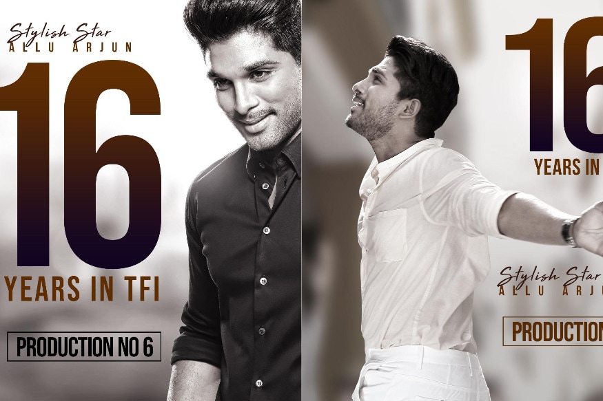 Allu Arjun Completes 16 Years as a Hero In Tollywood Film Industry