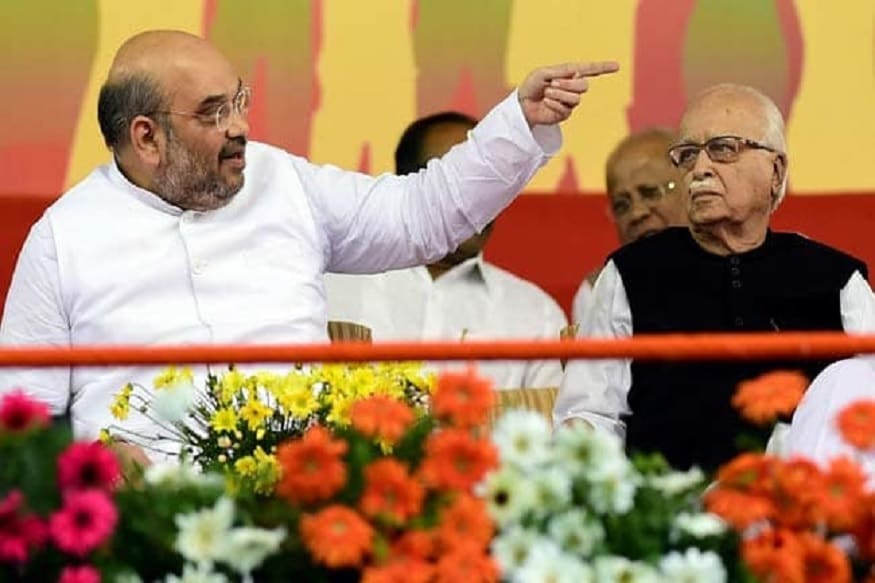 Amit shah, lk advani, Gandhi nagar, Prakash javdekar, bjp, Gujarat, narendra modi, అమిత్ షా, ఎల్కే అద్వానీ, గాంధీనగర్, ప్రకాష్ జవదేకర్, బీజేపీ, గుజరాత్, నరేంద్రమోదీ
