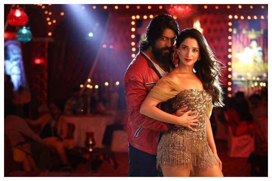 KGFలో యశ్, తమన్నా Photo: Twitter/TheNameIsYash