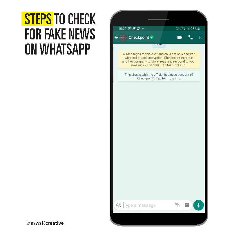 WhatsApp Checkpoint Tipline, WhatsApp Fake news, Lok Sabha Election 2019, NewsTracker, Proto, checkpoint tipline whatsapp tips, WhatsApp, fake news, fake news on social media, checkpoint tipline feature, checkpoint tipline whatsapp tips, whatsapp checkpoint tipline, what is checkpoint tipline, checkpoint tipline number, checkpoint tipline in india, how checkpoint tipline works, how to use checkpoint tipline, what is the checkpoint tipline, checkpoint tipline whatsapp number, viral fake news, వాట్సప్, చెక్పాయింట్ టిప్లైన్ ఫీచర్, ఫేక్ న్యూస్, స్టార్టప్ ప్రొటో, ఫేక్ న్యూస్ ఇండియా, నకిలీ వార్తలు, వైరల్ న్యూస్, తప్పుడు వార్తలు