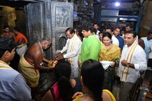 రామేశ్వరంలో..కేసీఆర్, రామలింగేశ్వరస్వామికి పూజలు
