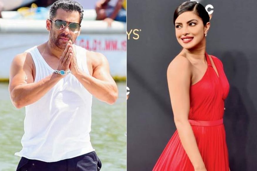 Salman Khan Satires on Hot actress Priyanka Chopra in Bharat movie promotions pk.. సల్మాన్ ఖాన్ సైలెంట్గా కనిపిస్తుంటాడు కానీ పైకి కనిపించేంత అమాయకుడు మాత్రం కాదు. కావాల్సిన సమయంలో పేలిపోయే పంచులు వేస్తుంటాడు. ఇప్పుడు కూడా ఇదే చేసాడు కండల వీరుడు. సాధారణంగా సెటైర్లు వేయడంలో ముందుంటాడు సల్మాన్. bharat movie,bharat movie twitter,salman khan bharat movie,salman khan twitter,salman khan priyanka chopra,salman khan katrina kaif,salman khan movies,salman khan satires on priyanka chopra,salman khan bharat movie promotions,hindi cinema,సల్మాన్ ఖాన్,సల్మాన్ ఖాన్ ప్రియాంక చోప్రా,భారత్ సినిమా ప్రమోషన్స్,సల్మాన్ ఖాన్ కత్రినా కైఫ్,హిందీ సినిమా