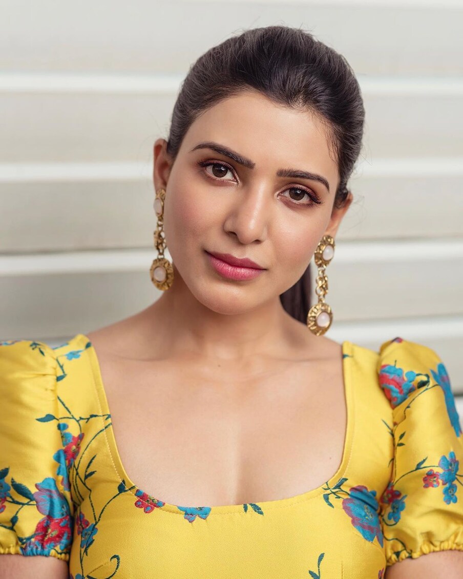  పచ్చ గౌనులో అదరగొట్టన సమంత Photo: Instagram.com/samantharuthprabhuoffl