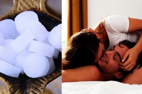  పచ్చకర్పూరం మగవారిలో వీర్యకణాల వృద్ధి, పెంచడంతో పాటు లైంగిక సామర్థ్యం కూడా పెంచేందుకు అద్భుతంగా పనిచేస్తుందని ఆయుర్వేద నిపుణులు చెబుతున్నారు. ముఖ్యంగా సంతాన లేమితో బాధపడే దంపతులకు పచ్చకర్పూరం ఒక వరమనే చెప్పవచ్చు.