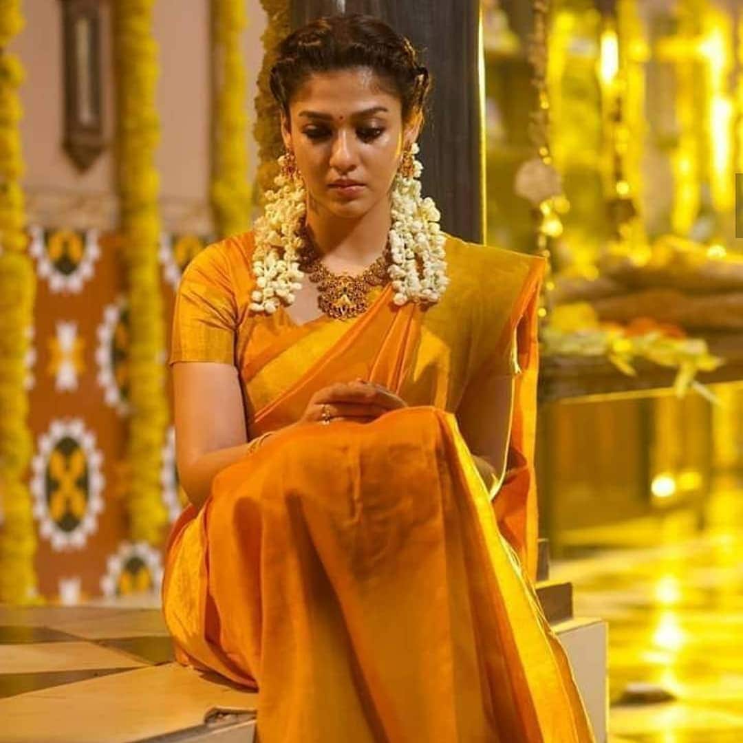 చీరలో అదరగొట్టిన నయనతార Photo: Instagram/nayantharaofficiial