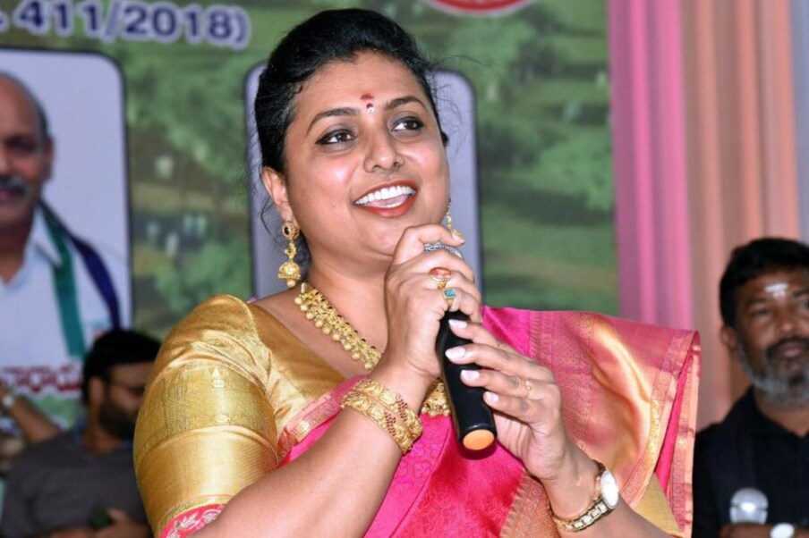  రోజా.. చిరంజీవి హీరోగా నటించిన ‘ది జెంటిల్మెన్’ హిందీ సినిమాలో ఐటెం సాంగ్‌లో మెరిసింది (File/Photo)