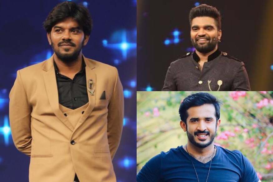 సుడిగాలి సుధీర్, యాంకర్ ప్రదీప్, రవి (Image: Facebook)