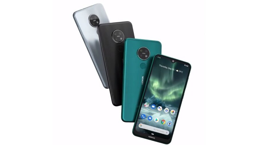  Nokia 7.2: ఆండ్రాయిడ్ వన్ సిరీస్‌లో హెచ్ఎండీ గ్లోబల్ నోకియా 7.2 స్మార్ట్‌ఫోన్ రిలీజ్ చేసింది. 6.3 అంగుళాల ఫుల్ హెచ్‌డీ+ ప్యూర్ డిస్‌ప్లే, స్నాప్‌డ్రాగన్ 660 ప్రాసెసర్ ఉండటం విశేషం. నోకియా 7.2 రియర్ కెమెరా 48+8+5 మెగాపిక్సెల్ కాగా, ఫ్రంట్ కెమెరా 20 మెగాపిక్సెల్. బ్యాటరీ 3,500 ఎంఏహెచ్. ప్రస్తుతం నోకియా 7.2 స్మార్ట్‌ఫోన్ 6జీబీ+64జీబీ ధర రూ.16,599. (ప్రతీకాత్మక చిత్రం)