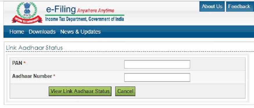 Link Aadhaar Status, Link PAN Aadhaar Status, PAN-Aadhaar linking steps, PAN-Aadhaar link last date, PAN-Aadhaar linking sms, PAN-Aadhaar linking process, Link PAN-Aadhaar, PAN-Aadhaar linking online, లింక్ ఆధార్ స్టేటస్, లింక్ పాన్ ఆధార్ స్టేటస్, పాన్ ఆధార్ లింకింగ్ స్టెప్స్, పాన్ ఆధార్ లింక్ లాస్ట్ డేట్, పాన్ ఆధార్ లింకింగ్, లింక్ పాన్ ఆధార్, పాన్ ఆధార్ లింకింగ్ ఆన్లైన్