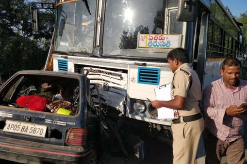 చిత్తూరులో రోడ్డు ప్రమాదం