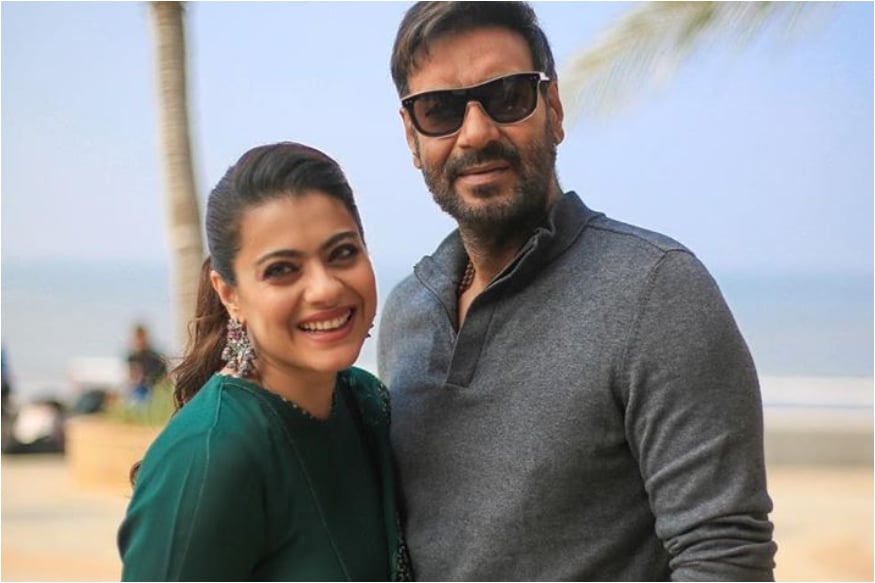భర్త అజయ్ దేవ్గన్తో కాజోల్ (kajol and ajay devgan)