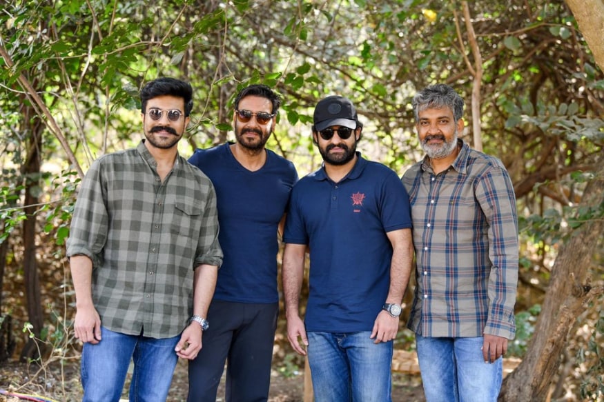 RRR సినిమా లొకేషన్ ఫోటో (RRR movie shooting pic)