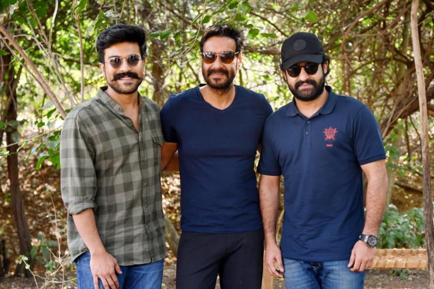 RRR సినిమా లొకేషన్ ఫోటో (RRR movie shooting pic)
