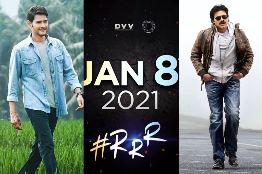 after declared rajamouli rrr release date pawan kalyan mahesh babu get upset here are the details,rrr,rrr release date,rrr release on january 2021,rrr twitter,rrr instagram,rrr facebook,rrr rajamouli,rrr rajamouli ram charan jr ntr,rrr pawan kalyan krish movie,rrr mahesh babu vamsi paidipally movie,rrr mahesh babu,rrr pawan kalyan,bollywood,tollywood,ఆర్ఆర్ఆర్,ఆర్ఆర్ఆర్ రిలీజ్ డేట్,8 జనవరి 2021 ఆర్ఆర్ఆర్ రిలీజ్,ఆర్ఆర్ఆర్ పవన్ కళ్యాణ్ క్రిష్ మూవీ,ఆర్ఆర్ఆర్ రాజమౌళి జూనియర్ ఎన్టీఆర్ రామ్ చరణ్ అజయ్ దేవ్గణ్,ఆర్ఆర్ఆర్ మహేష్ బాబు వంశీ పైడిపల్లి