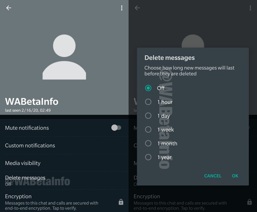 WhatsApp latest features, WhatsApp new features, WhatsApp Self Destructing feature, WhatsApp Delete Messages feature, WhatsApp upcoming features, వాట్సప్ లేటెస్ట్ ఫీచర్స్, వాట్సప్ కొత్త ఫీచర్స్, వాట్సప్ సెల్ఫ్ డిస్ట్రక్టింగ్ ఫీచర్, వాట్సప్ డిలిట్ మెసేజెస్ ఫీచర్, వాట్సప్ డిసప్పీయరింగ్ మెసేజెస్ ఫీచర్