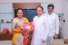 Video : కల్వకుంట్ల కవిత ను కలిసిన కేఆర్ సురేష్ రెడ్డి..