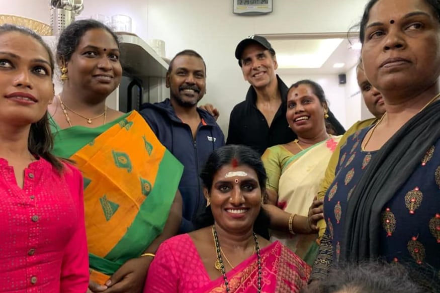 Akshay Kumar, raghava lawrence, lawrence charitable trust, lakshmi bomb, transgenders, house for transgenders, లక్ష్మీ బాంబు, ట్రాన్స్జెండర్స్, అక్షయ్ కుమార్, చెన్నై, రాఘవ లారెన్స్