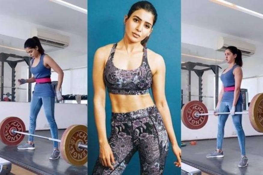 సమంత అక్కినేని జిమ్ వర్కవుట్ ఫోటో (samantha akkineni)