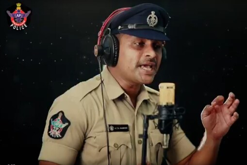 కరోనా లాక్‌డౌన్‌పై ఏపీ పోలీస్ పాట