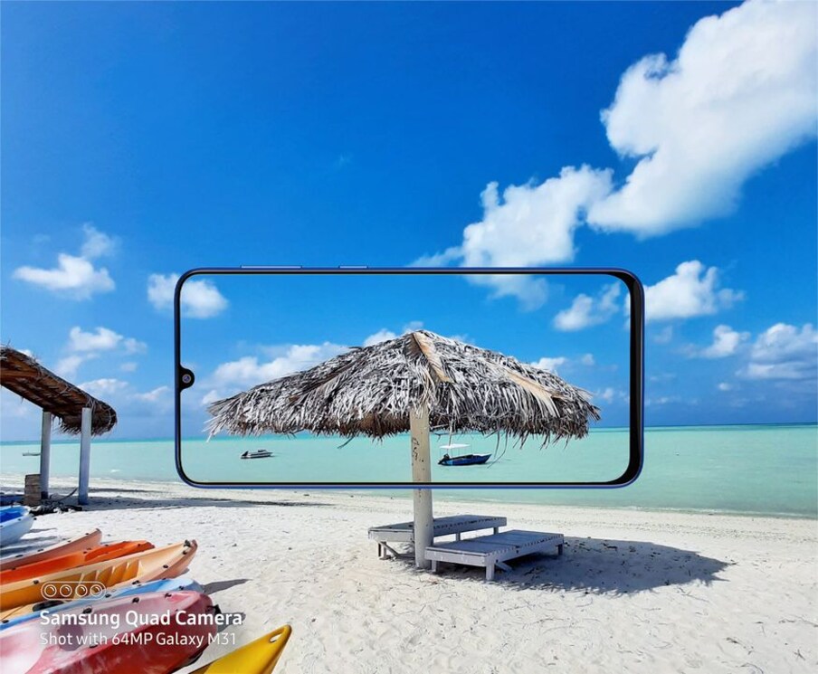  7. Samsung Galaxy m31: సాంసంగ్ గెలాక్సీ ఎం30 అప్‌గ్రేడ్ వర్షన్ సాంసంగ్ గెలాక్సీ ఎం31 రిలీజ్ చేసింది కంపెనీ. 6,000 ఎంఏహెచ్ భారీ బ్యాటరీ, 64 మెగాపిక్సెల్ క్వాడ్ కెమెరా లాంటి ప్రత్యేకతలున్నాయి.