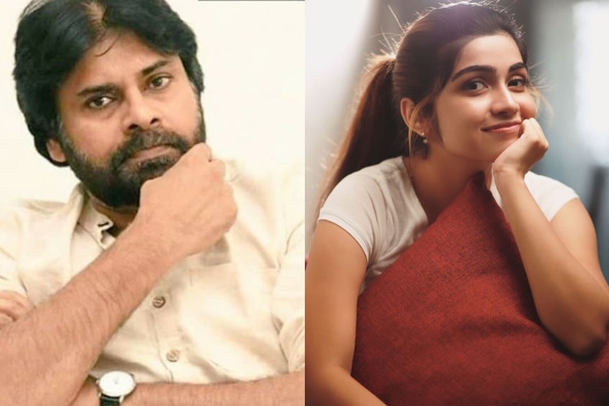 పవన్ కళ్యాణ్ సరసన మానస రాధాకృష్ణన్ (Twitter/Pawan kalyan Manasa Ramakrishnan)