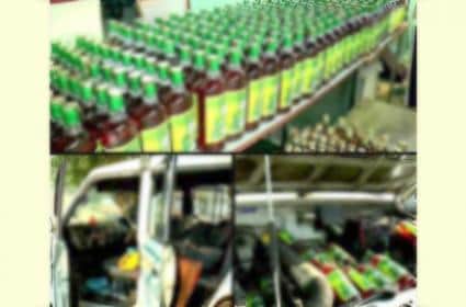 రమ్యకృష్ణ కారులో అక్రమ మద్యం