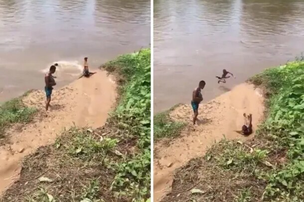 చిన్ని చిన్ని ఆశ... మట్టే వాళ్లకు జారుడు బల్ల... జోరుగా వైరల్ అవుతున్న వీడియో...