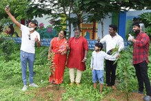గ్రీన్ ఇండియా ఛాలెంజ్‌లో భాగంగా మొక్కలు నాటిన జబర్ధస్త్ టీమ్ మెంబర్స్..