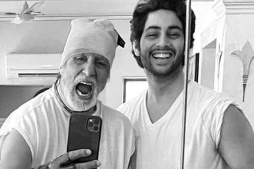 అమితాబ్ మనవడు అగస్త్య నంద ఎంట్రీ (amitabh agstya nanda)