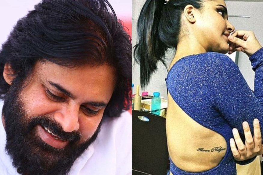 bigg boss3 lady contestent spotted pawan kalyan tattoo on her body పవన  పరన లడ ఫయన అకకడ వయచకద